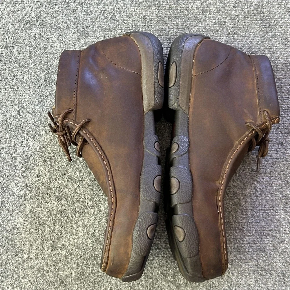 Twisted X Boots Mens Size 8M Brown Leather Chukka Steel Toe Work MDMST01